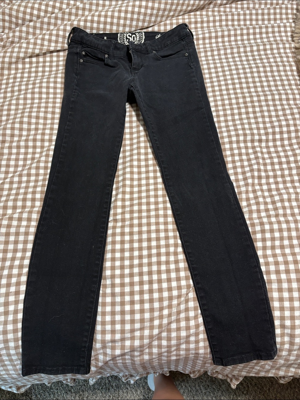 SO Black Skinny Jeans